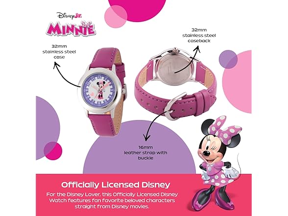 Disney Kids' Minnie Mouse Watch