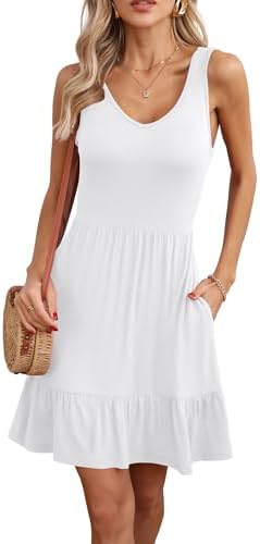 Women's Sleeveless Casual Sundress    
