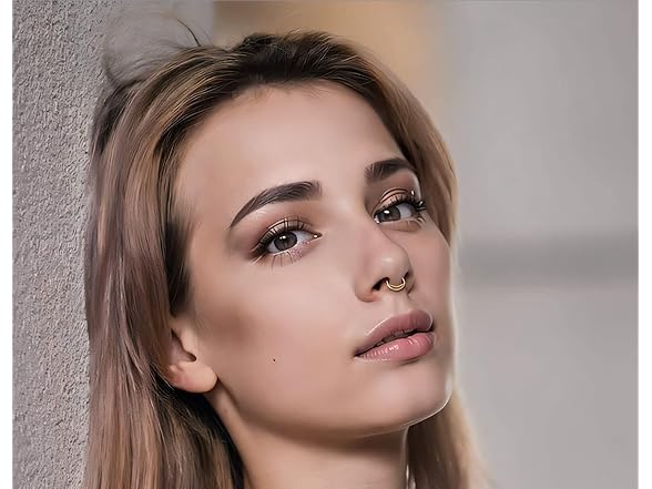 Bosteda Nose Rings Hoops For Women