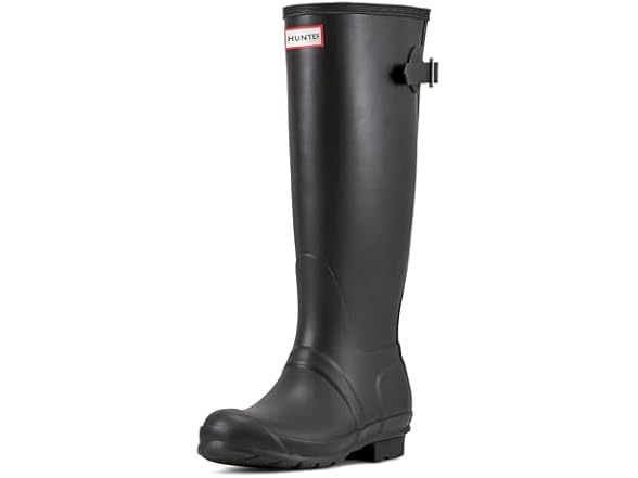 Hunter Women's Back Adjustable Rain Boots (5)