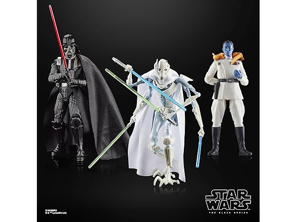 STAR WARS The Black Series Masters of Evil Set