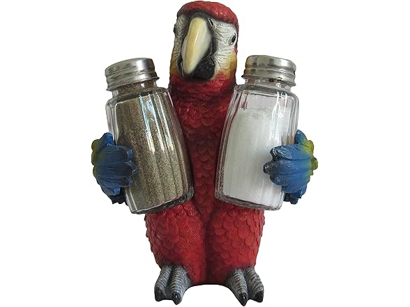 DWK Tasty Crackers Red Parrot Salt Pepper