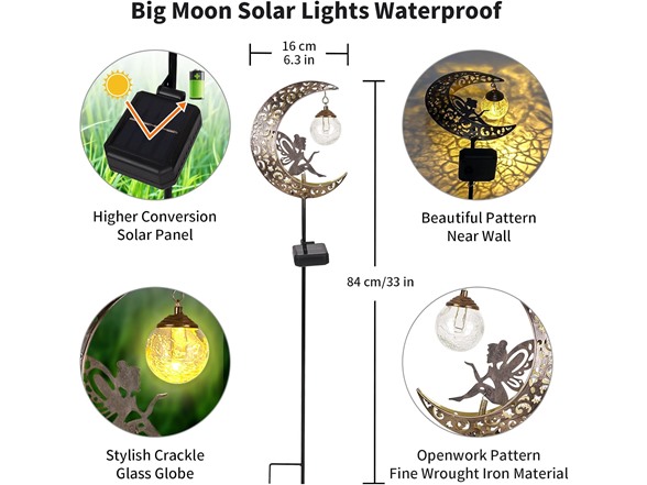 Hakol BH-1109 Solar Garden Lights Outdoor Decor