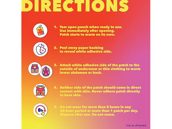Midol | Heat Vibes Menstrual 6 Count