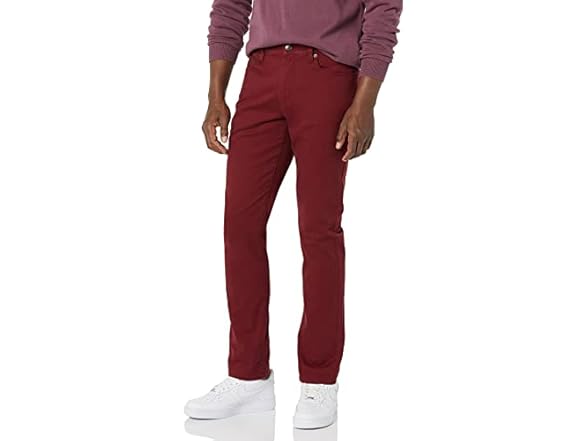 AE Mens Slim-Fit 5-Pocket Twill Pants