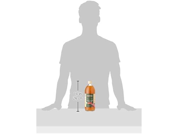 1CT 100% Raw Unfiltered Organic Apple Cider Vinegar