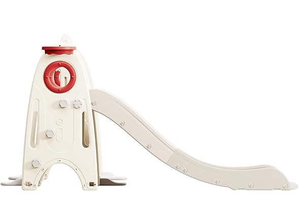 SPOFLYINN Toddler Swing Slide Set 4 in 1