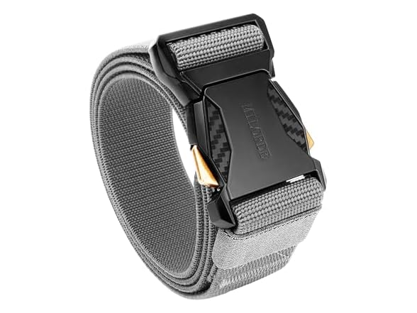 MILORDE Men's Tactical Belt 30"-34"