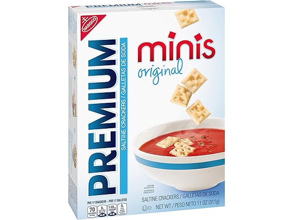 Premium Mini Saltines 11oz