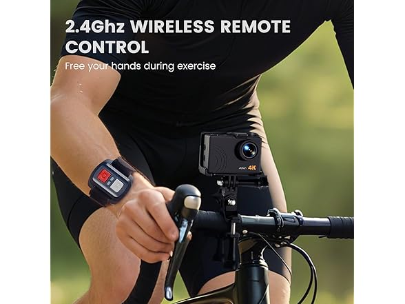 Euorosi Action Camera 4K 60FPS 48MP