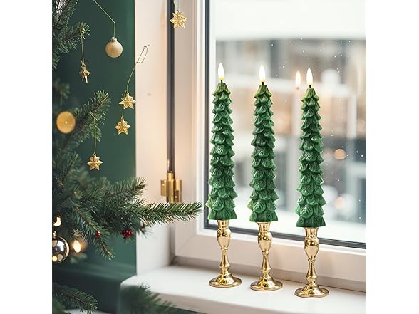 Christmas tree LED Flameless Candles