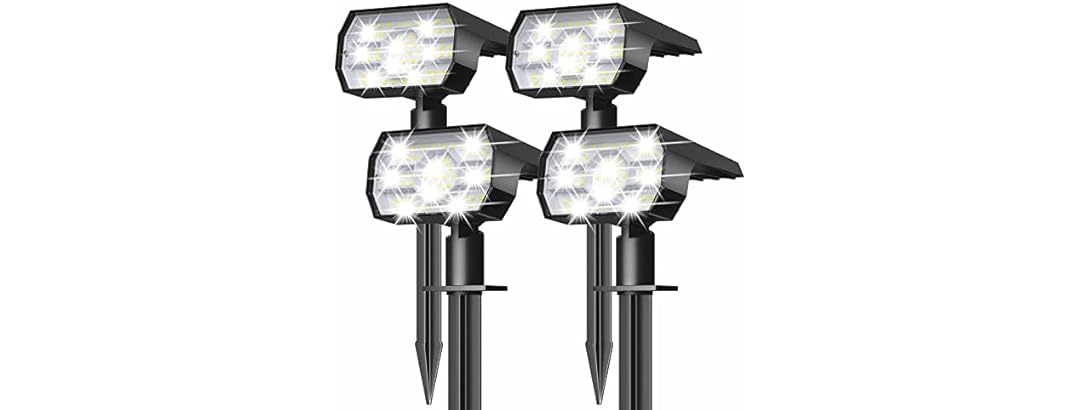 Hakol 4-pk Solar Lights Outdoor Waterproof - Gallery 7