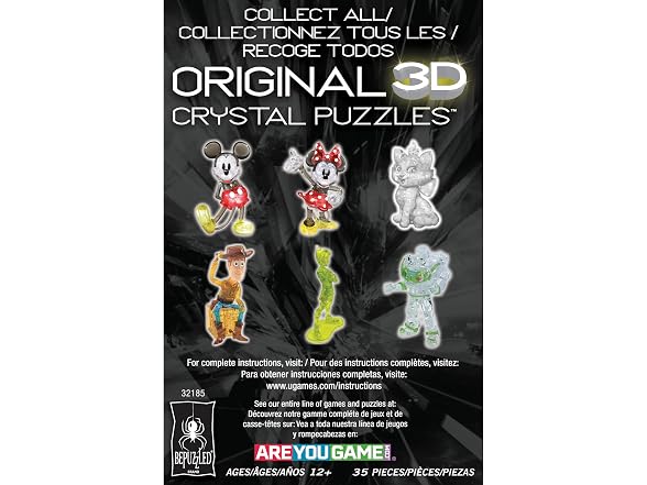 BePuzzled, Disney Stitch II Original 3D Crystal Puzzle
