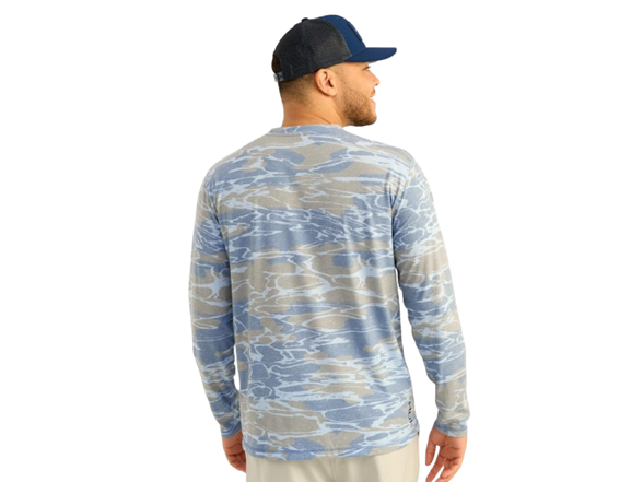 HUK Men's Leeward KC Scott Crew Shirt