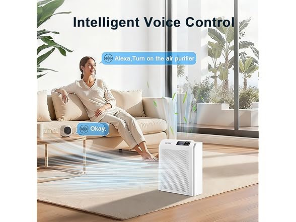 MATONC Smart Air Purifier for Home