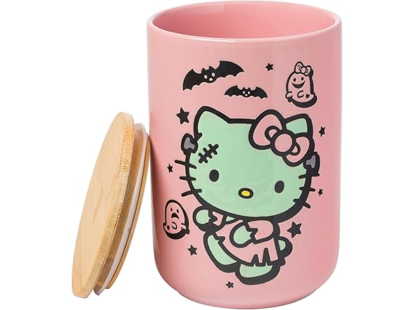Hello Kitty Halloween Ceramic Jar w/Lid