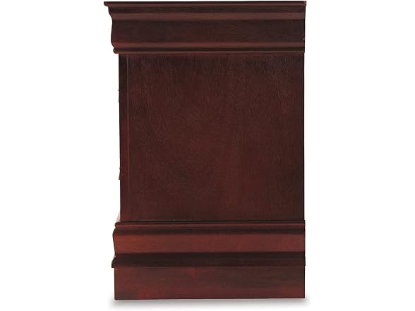 Alisdair Dark Brown Two Drawer Night Stand