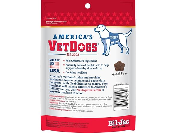 Bil-Jac Vet Dog 10OZ Dog Treats