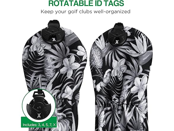 VIXYN 3 Pack Golf Club Head Covers