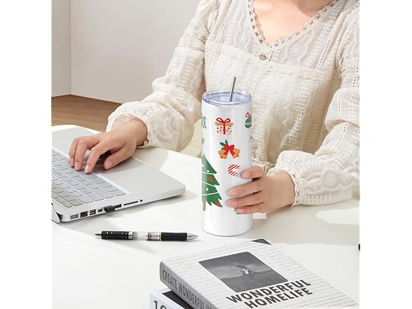 VEVOR 8 Pack Sublimation Tumblers 20 Oz