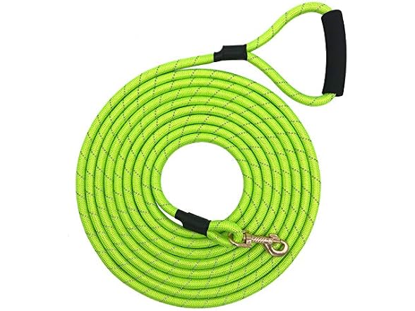Shorven Nylon Strong Dog Rope Lead Reflective
