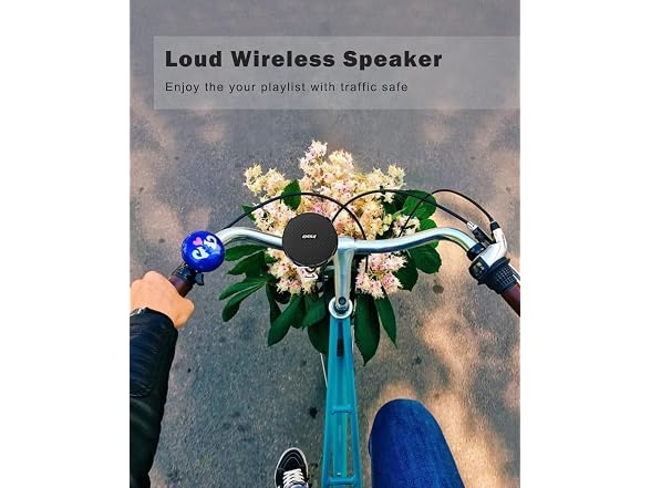 Inwa Bike Speaker, Waterproof Wireless Bluetooth
