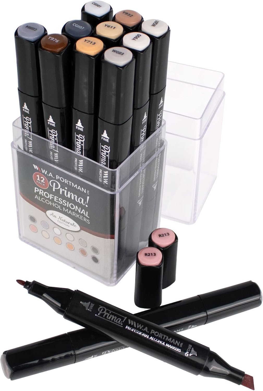 W.A. Portman Alcohol Marker Set 12pc - Gallery 16