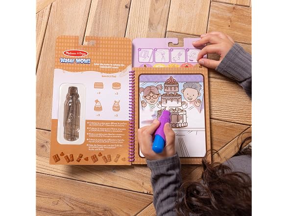 Melissa & Doug 2-Pack Scented Water Wow!, Fruits & Treats