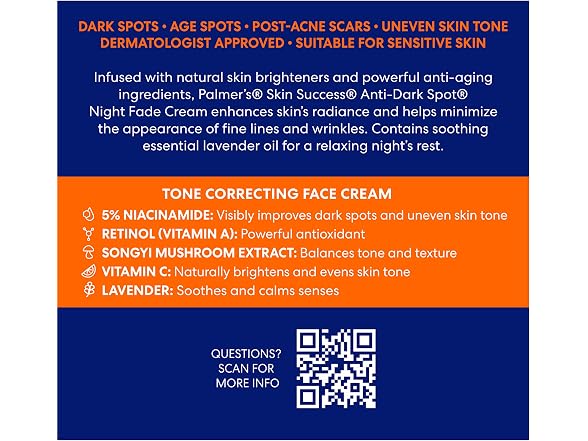 Palmers Skin Success Anti Dark Spot Nighttime Fade