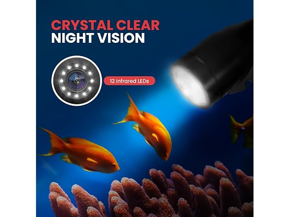 Pyle 4.3in Portable Fishing Camera Monitor