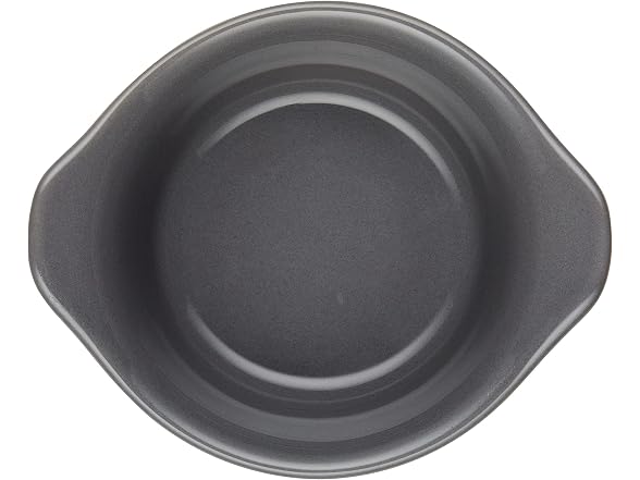 Rachael Ray Ceramics Round Ramekins 4PK Gray