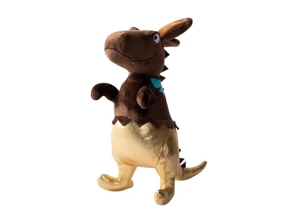 Fringe Studio Plush Dog Toy, Choc-A-Saurus Rex