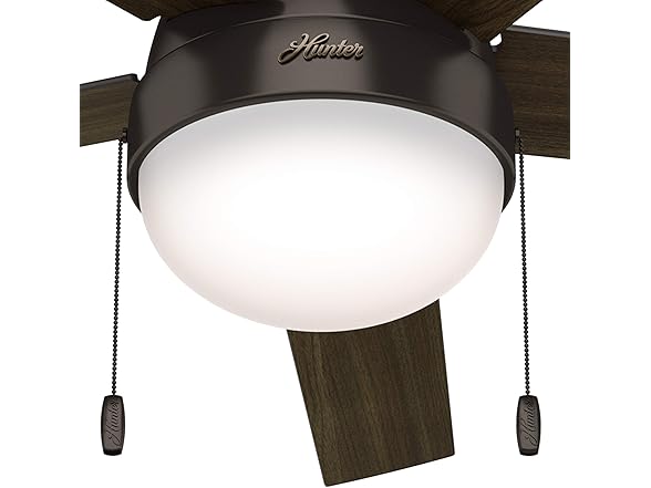 Hunter Fan 52 Inch with Light and Pull Chain