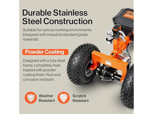 SuperHandy GUO092-VN 4 Wheel Electric Power Dolly