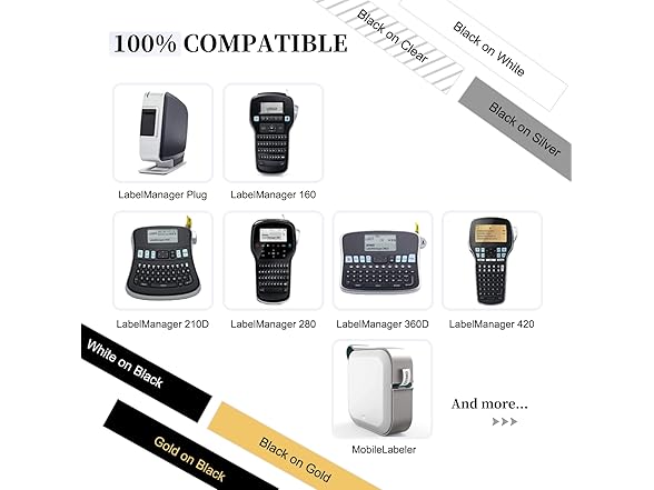 Compatible Dymo Label Maker