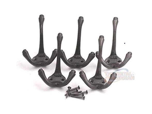 The Metal Magician 6pk Coat Hooks