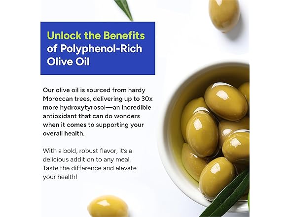 Gundry MD Moroccan Olive Oil, 3pk