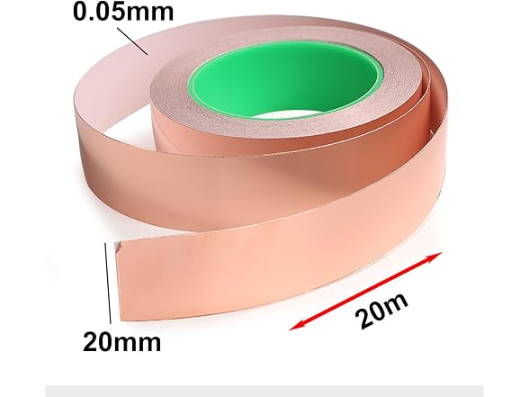 COYOUCO CON-102 (2 Pack) Copper Foil Tape