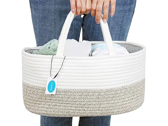 Casaphoria Caddy Organize Woven Hamper
