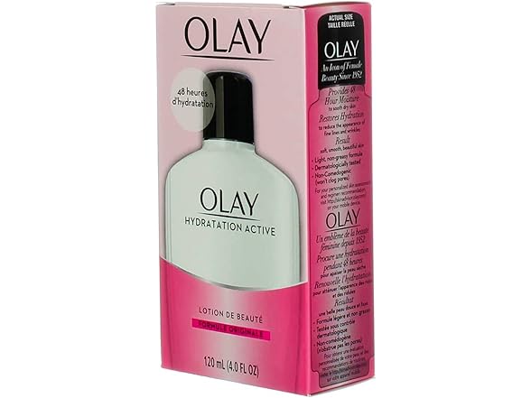 Olay Active Hydrating Lotion Original 4 Ounce (120ml)