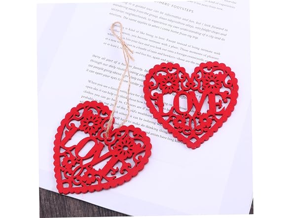 VORCOOL 30 PCS Wooden Discs Slices for Mother's Day