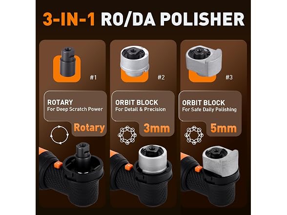 Protmex Mini Car Buffer Polisher
