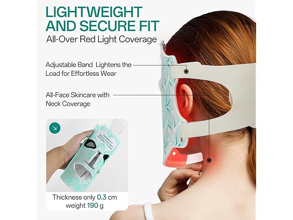 Facego Red Light Mask