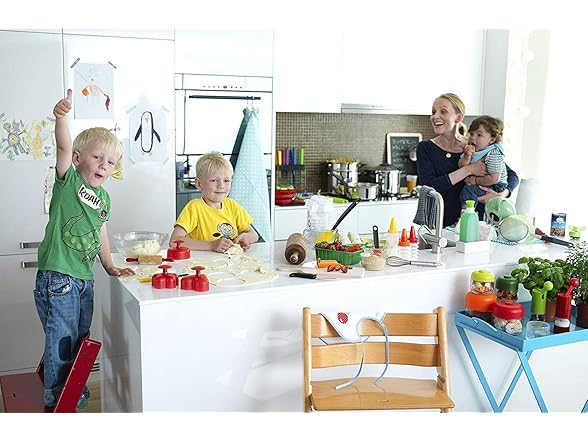 Kuhn Rikon Kinderkitchen® Kids Chef Knife Set With Scissors, 3 Pieces