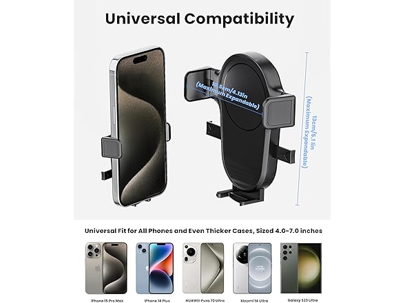 Karmus Rearview Mirror Phone Holder