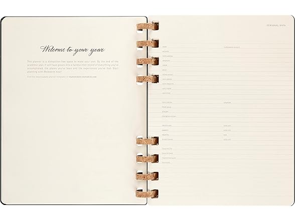 Moleskine 2024 Spiral Academic Planner, 