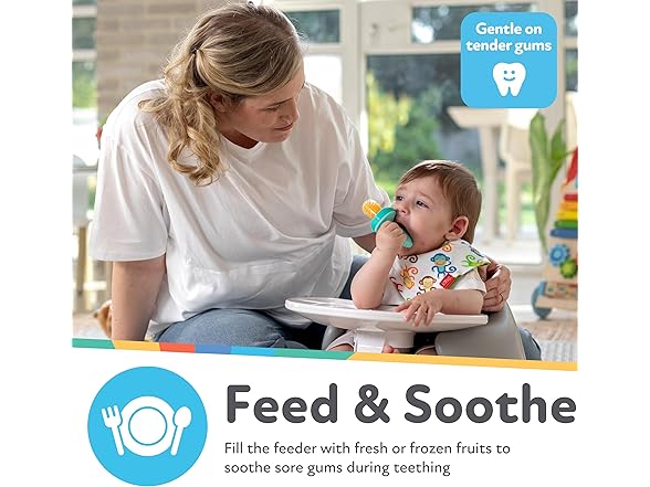 Nuby Silicone Nibbler Feeder