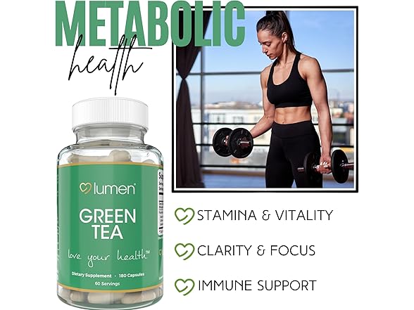 Lumen Naturals Green Tea Supplement