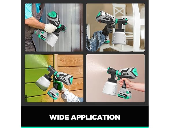 20V Cordless Paint Sprayer w/ Battery
