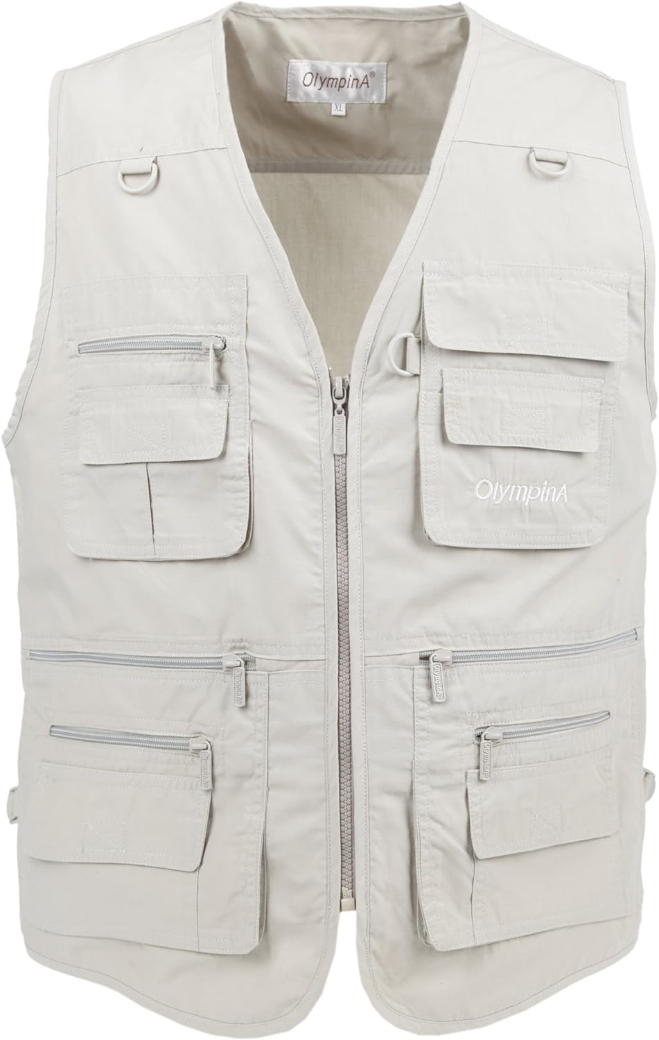 Poplin Outdoors Multi-Pockets Vest - Gallery 11